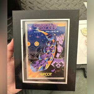 WDI Guardians of the Galaxy EPCOT Attraction Poster Pin LE 250